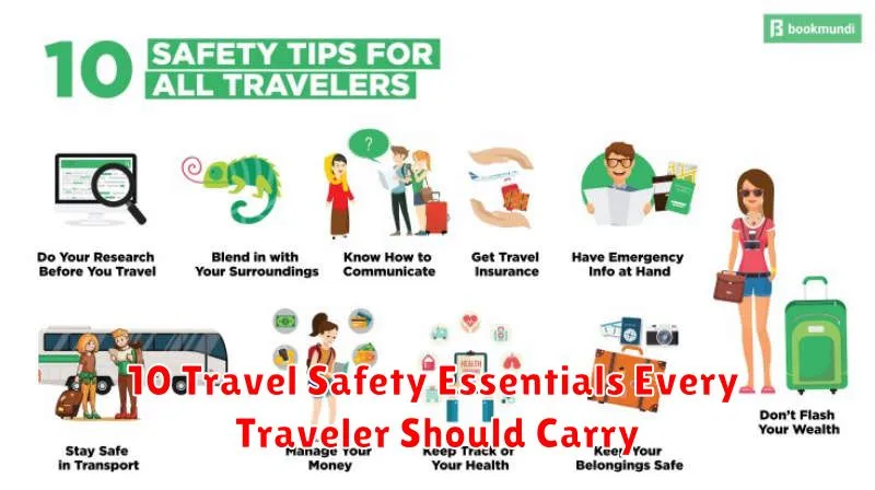10 Travel Safety Essentials Every Traveler Should Carry