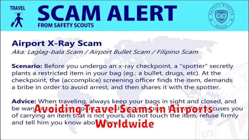 Avoiding Travel Scams in Airports Worldwide