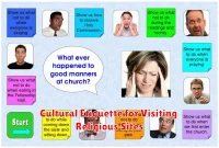 Cultural Etiquette for Visiting Religious Sites