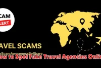 How to Spot Fake Travel Agencies Online